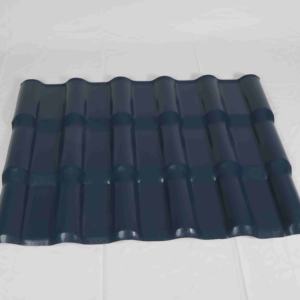 Tuiles de toit espagnoles ASA Résine synthétique Look traditionnel Performance moderne Feuilles de tuiles de toit en résine pour villas - Product Image 5