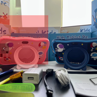Tablet Grosir Android 13 Tablet Belajar & Bermain Anak Anti-jatuh dengan Casing Silikon untuk Anak-anak
