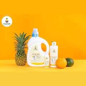 Gel liquide vaisselle naturel ananas biologique certifié ISO HACCP nettoyage de cuisine jetable de fabrication du Vietnam - Product Image 5