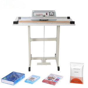Pédale verticale de luxe SF-B400/B600/B800/B1000 pour scelleuse thermique continue de sacs plastiques, petite machine de scellage commerciale - Product Image 1