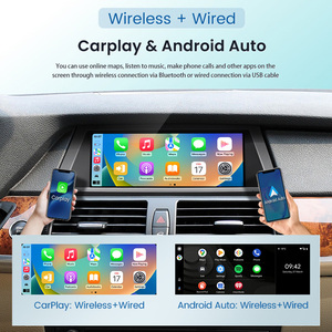 Écran multimédia HFmidia 8,8 pouces pour BMW X5 E70 X6 E71 E72 2008-2013, CarPlay sans fil, Android Auto, lecteur vidéo embarqué - Product Image 3