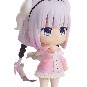 Wholesale Cute Q Figure Kobayashi-san chi no Maid Dragon KannaKamui Model Unisex Cartoon Toy Based on Japanese Animation