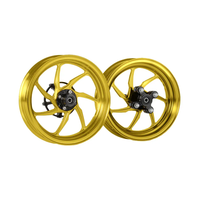 Roue en alliage d'aluminium forgé CNC, nouvelle, 12 pouces, légère, pour moto 125cc, 2014-2025