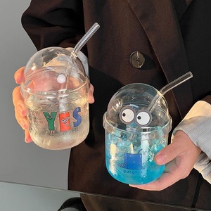 Vasos <span class=keywords><strong>de</strong></span> <span class=keywords><strong>vidrio</strong></span> personalizados con pegatinas navideñas y tapas, vasos <span class=keywords><strong>de</strong></span> leche <span class=keywords><strong>de</strong></span> gran capacidad para uso doméstico, 400-500 vasos <span class=keywords><strong>de</strong></span> <span class=keywords><strong>vidrio</strong></span> del catálogo. - Product Image 6