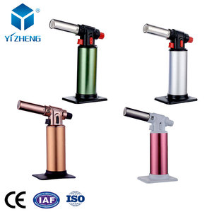 Accendini a torcia a gas butano ricaricabili portatili e regolabili DP per cucine, campeggio e fuochi d'artificio - Product Image 1