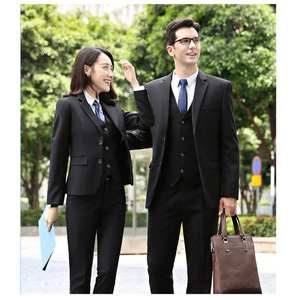 Trajes <span class=keywords><strong>de</strong></span> Negocios a Medida <span class=keywords><strong>de</strong></span> <span class=keywords><strong>Alta</strong></span> <span class=keywords><strong>Calidad</strong></span> para Hombres y Mujeres, Uniformes para Oficiales Gubernamentales, Banca, Seguros y Ventas, Venta al Por Mayor - Product Image 5