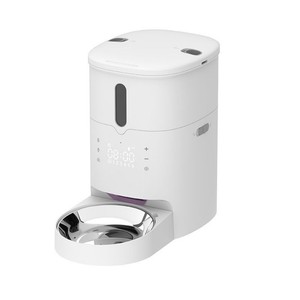 Distributeur automatique de nourriture pour chat en plastique intelligent et durable avec contrôle WiFi, grande capacité de 6 L, conception étanche à l'humidité, alimentation à distance, contrôle par application - Product Image 3