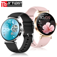 Montre connectée Y16 1.32 AMOLED avec GPS, suivi de l'oxygène sanguin et du sommeil, appels Bluetooth, assistant vocal magnétique, bracelet en gel de silice, étanche IP68, recharge rapide