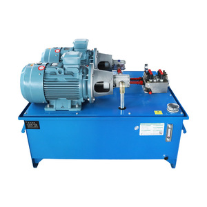 Station d'alimentation hydraulique compacte à double moteur pour machines d'ingénierie et de traitement, unité hydraulique personnalisable pour l'export. - Product Image 2