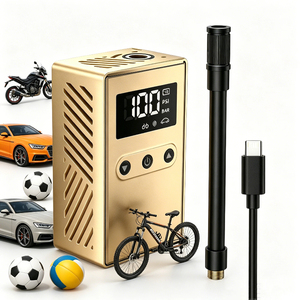 Nouvelle Pompe à Air Portable 2026 – <span class=keywords><strong>Compresseur</strong></span> de Gonflage de Pneus Sans Fil pour Motos, Vélos et Voitures avec Surveillance de la Pression des Pneus - Product Image 4