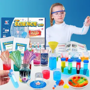 kid educational gift toy learning more science knowledge diy funny color text science kit color change experiment