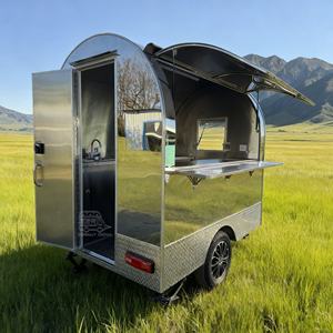 Camión en venta en Ghana, remolques móviles para barbacoa totalmente equipados, remolque pequeño de comida de doble eje - Product Image 1