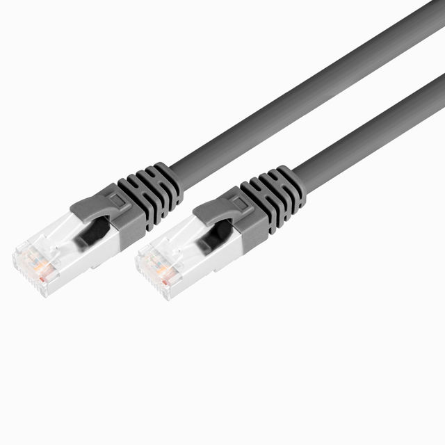 Hot Sale 40Gbps 2000MHz Cat8 Ethernet Cable Cat 8 Rj45 Lan Network Cord Patch 1M 5M grey Cat 8 Ethernet Kabel
