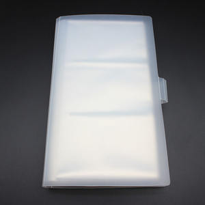 Carpeta de bolsillo de plástico PP, soporte para tarjetas de crédito y <span class=keywords><strong>fotos</strong></span>, para comercio de negocios, membresía, Oficina - Product Image 3