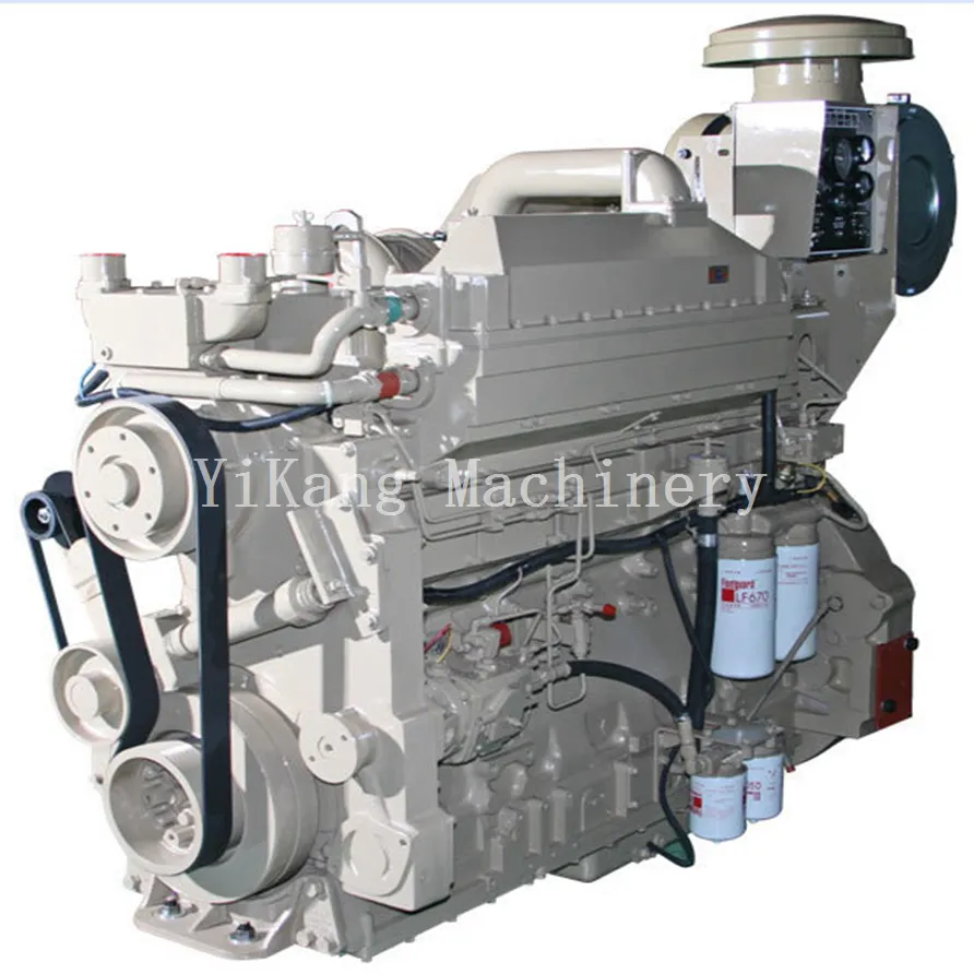 Motores diesel do cummins originais, KTA19-M3 para marinha com 447kw/1800rpm