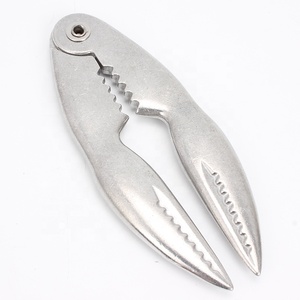 Il <span class=keywords><strong>Set</strong></span> di strumenti per mangiare frutti di mare portatile include coltello ostrica in legno Cracker Picks coltello a conchiglia in borsa di tela - Product Image 5