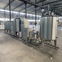 Machine de fabrication de lait caillé entièrement en acier inoxydable 304 Ligne de traitement du fromage à pâte dure Machine de fabrication de lait pasteurisé