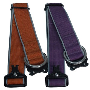 Collier tactique de luxe pour chien, en nylon solide, avec anneau en D en acier inoxydable, rembourrage doux, design anti-étranglement, boucle à dégagement rapide - Product Image 5