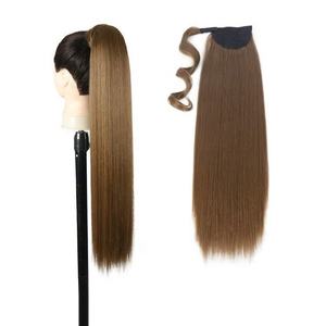 Extensions de cheveux indiens vierges bouclés ondulés, alignés aux cuticules, avec cordon de serrage enveloppant, vente en gros d'usine - Product Image 1