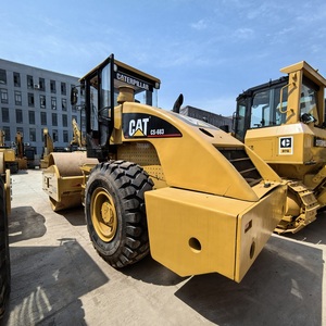 รถบดถนนมือสองญี่ปุ่นแท้ Caterpillar รุ่น CS683E ขนาด 18 ตัน แบบลูกกลิ้งเดี่ยว ระบบสั่นสะเทือน - Product Image 1