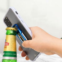 Ouvre-bouteille portable multifonctionnel et élégant, support de téléphone, ouvre-bouteille de bière, support de téléphone portable
