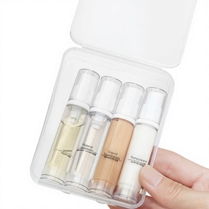 Juego de Botellas Separadoras al Vacío para Cosméticos, Base de Maquillaje, Agua Limpiadora, Loción en Spray, Almacenamiento de Viaje - Product Image 1