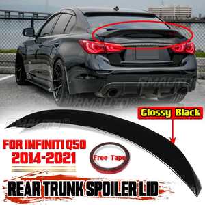 สปอยเลอร์หลังรถยนต์คุณภาพสูง ทรง RS สำหรับ Infiniti Q50 ปี 2014-2021 - Product Image 1