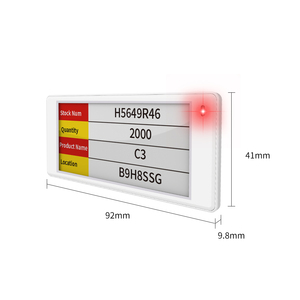 Etiqueta de Precio Digital Minew DS029Q de 2.9 Pulgadas, 4 Colores, Tinta Electrónica, Etiqueta Electrónica para Estantes, BLE 5.0 ESL para Automatización de Precios en Comercios Minoristas - Product Image 2