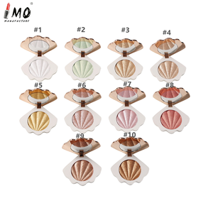 Poudre illuminatrice en compact Orbis en stock, palette de contouring éclaircissante pour le visage, paillettes nacrées, ombre nasale diamantée gingembre, sans logo - Product Image 5