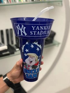 1200ml PP Snack Drinks in <strong>One</strong> <strong>Cup</strong> Pop Corn Beverage <strong>Cup</strong> Stadium Straw <strong>Cup</strong> - Product Image 5