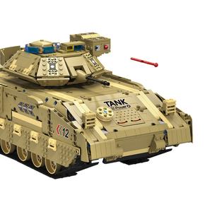 New Arrival MY86001 Kids Plastic Tank Missile <b>Building</b> Blocks <b>Model</b> Toys Bricks - Product Image 4