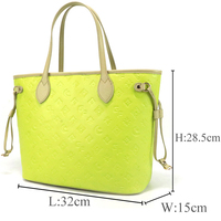 Sac à main de luxe de grande capacité de haute qualité en cuir véritable sac à bandoulière élégant pour les femmes à la mode