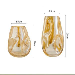 Vase en verre personnalisable pour plantes hydroponiques, arrangement floral, décoration de mariage et de fête - Product Image 2