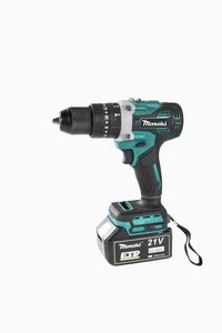 Taladro de Litio sin Escobillas, Nuevo Modelo, Batería de Gran Capacidad, Dos Paquetes de Baterías, un Cargador, Caja de Plástico - Product Image 3