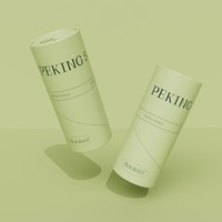 Conteneurs en carton écologiques Des personnalisés dans le tube Twist Up_Paper pour l'emballage de bâton de protection solaire