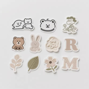 Printing Custom Luxury Waterproof Vinyl <b>Logo</b> <b>Stickers</b> with Clear Aesthetic Die Cut Label <b>Sticker</b> for Business - Product Image 5