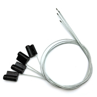 Serrure de zinc de joint de fil de conteneur de sécurité de 1.8mm avec la marque de laser