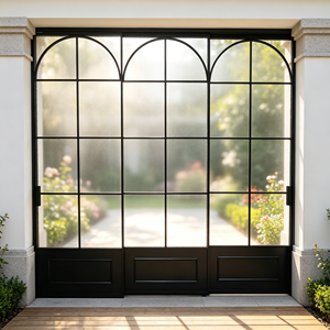 ประตูบานเลื่อน UPVC แบบกำหนดเองของ Deioux พร้อมกระจก Low-E ประหยัดพลังงานสำหรับใช้ภายในอาคาร ขนาดสั่งทำได้ ราคาโรงงาน - Product Image 1
