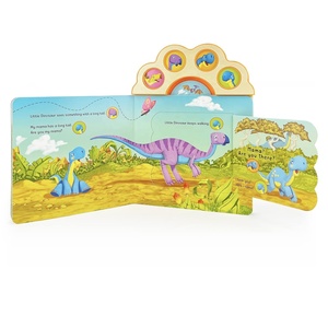 Livre audio sur les <span class=keywords><strong>dinosaures</strong></span> avec fonction sonore et 5 rabats - 12 sons de <span class=keywords><strong>dinosaures</strong></span>, jouet interactif pour les tout-petits garçons - Product Image 5