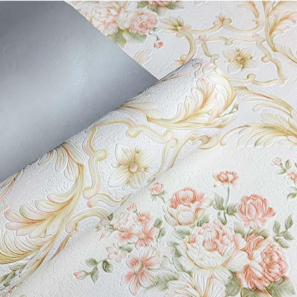 Modern Simple Floral 3D Self Adhesive