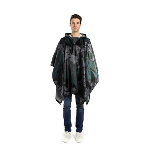 Poncho Impermeabile Personalizzato con Stampa, Giacca Antipioggia Resistente con Cappuccio per Viaggi, Escursioni e Attività all'Aperto - Product Image 3