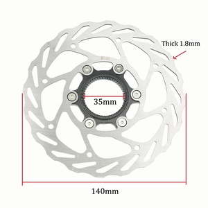 Fietsonderdelen Op Maat 140/160/180Mm Oversize Achterste Drijvende Remschijf Rotor Nieuwe Stalen Vuile Fiets Schijf Remrotoren - Product Image 5