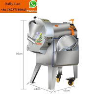 Groente-en Aardbei Kubus Snijden Dicing Slice Machine