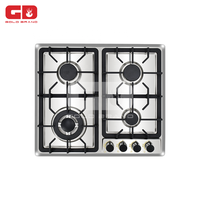 Kompor Gas 60cm Stainless Steel untuk Dapur Dalam Ruangan
