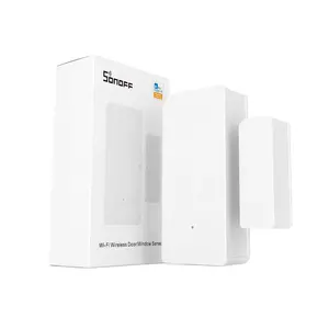SONOFF-Sensor de alarma DW2 para puerta y ventana, dispositivo inalámbrico con Wifi, funciona con la aplicación eWelink para automatización del hogar, el mejor precio