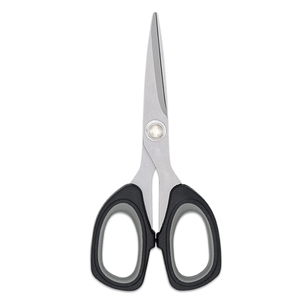 Đa mục đích con sinh viên chuyên nghiệp thép không gỉ cao su xử lý văn phòng kéo - Product Image 3