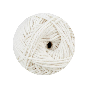 Hilo de Algodón Reciclado, Residuos Pre-Consumo, Fabricación Textil Sostenible, Tejido de Punto, Hilo Crudo Absorbente de Humedad, Hilado en Anillo - Product Image 1