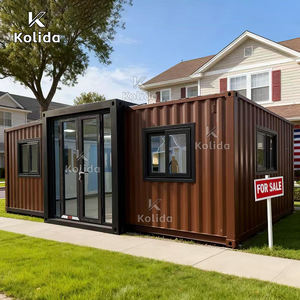 أوربان ماكس منزل حاويات مسبق الصنع قابل للتوسيع بجناحين، مسامي، مبنى تجاري، منصة خط إنتاج، سوبر ماركت، شقة - Product Image 3