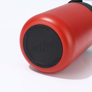 กระติกน้ำสแตนเลสทรงกลมแบบทันสมัยพร้อมหูหิ้ว ป้องกันการรั่วซึม เหมาะสำหรับการเดินทาง - Product Image 5