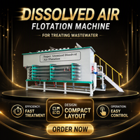 Système de flottation à air dissous (DAF) pour le traitement des eaux usées industrielles, clarification automatique à haut débit et efficace